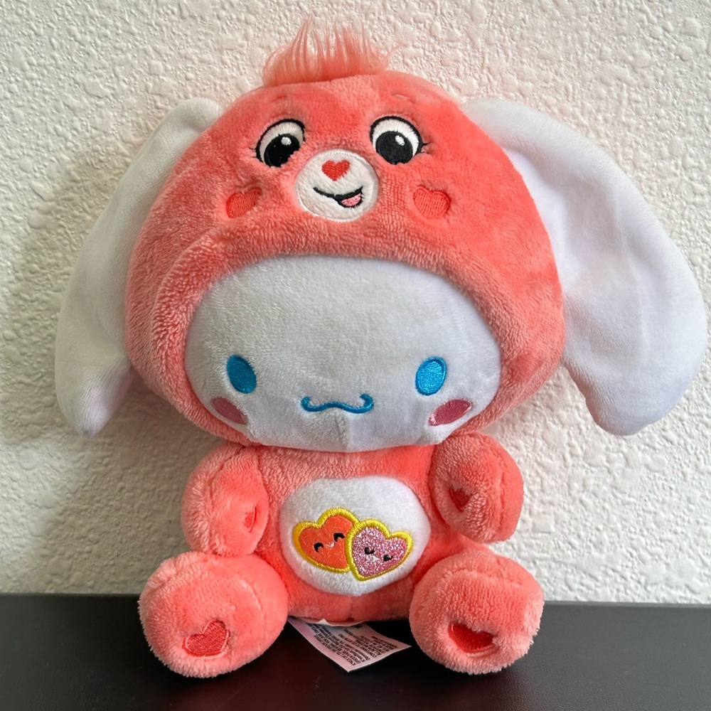 CINNAMOROLL Care Bear Dresses As LOVE-A-LOT BEAR
